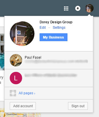 Google+ Company Profile, Personal Profile, My Business