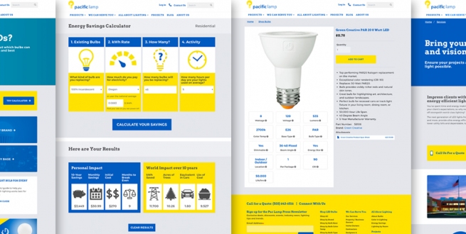 different pages on paclamp in a photoshop file